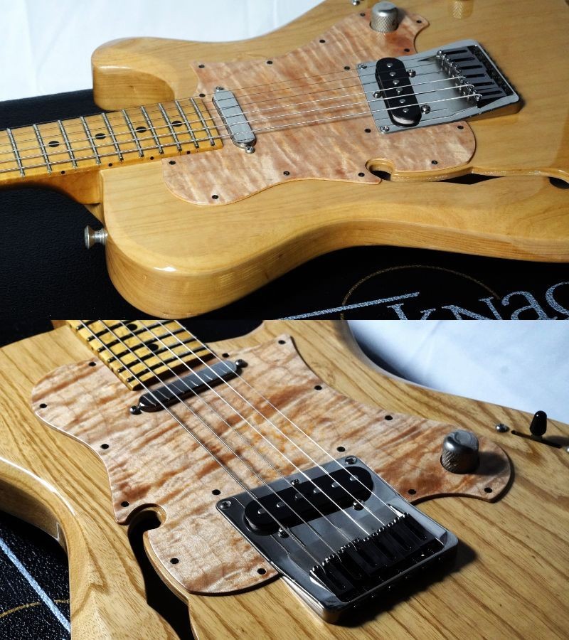 Knaggs Guitars Choptank Hardtail Hollowbody / Natural (2021) (no260410)