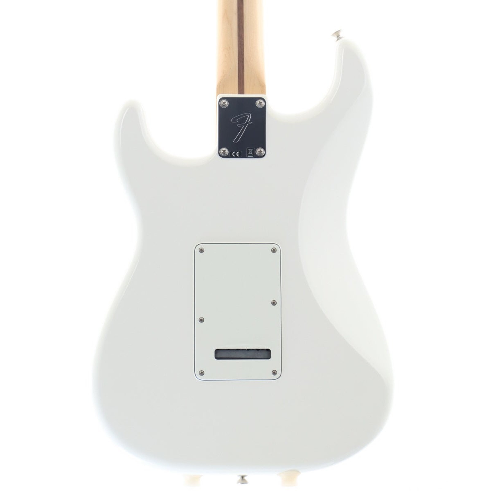 Fender Mexico Player Stratocaster Polar White Used 2020 Alder Body w/Soft Case