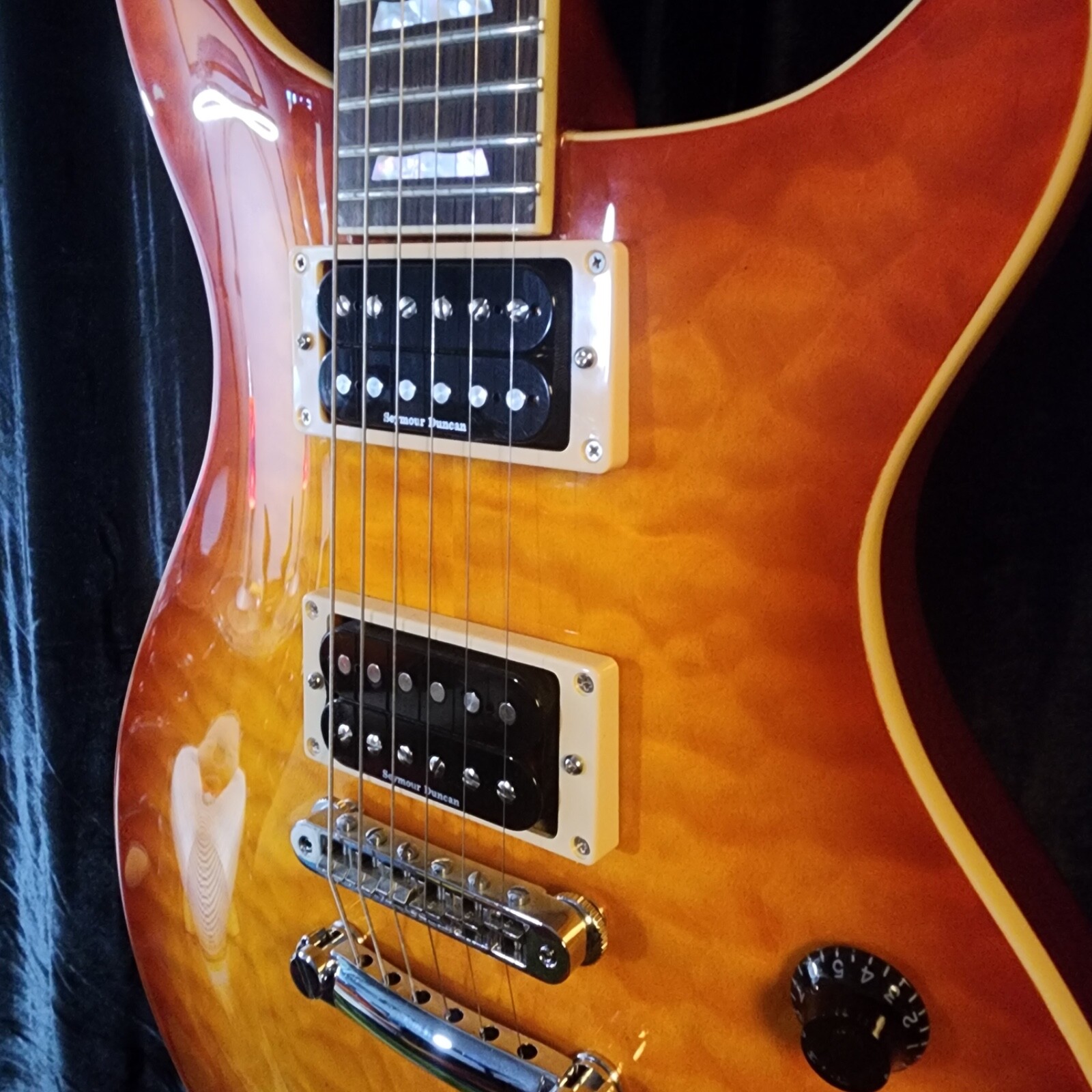 Baker Solid Double Cut Guitar by ED ROMAN