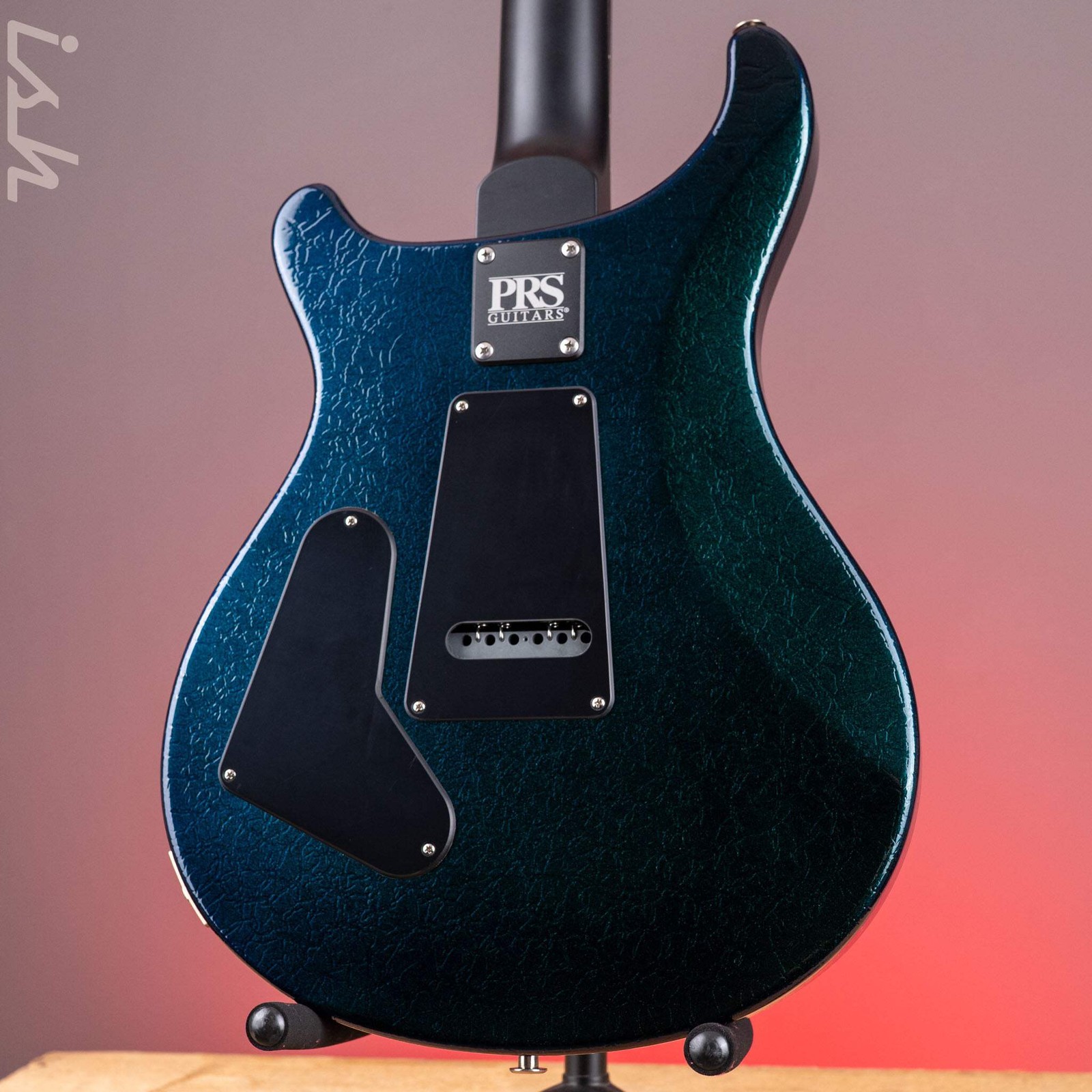 PRS CE 24 Special Green to Blue Colorshift Crackle w/ Black Satin Neck Sprayer’s