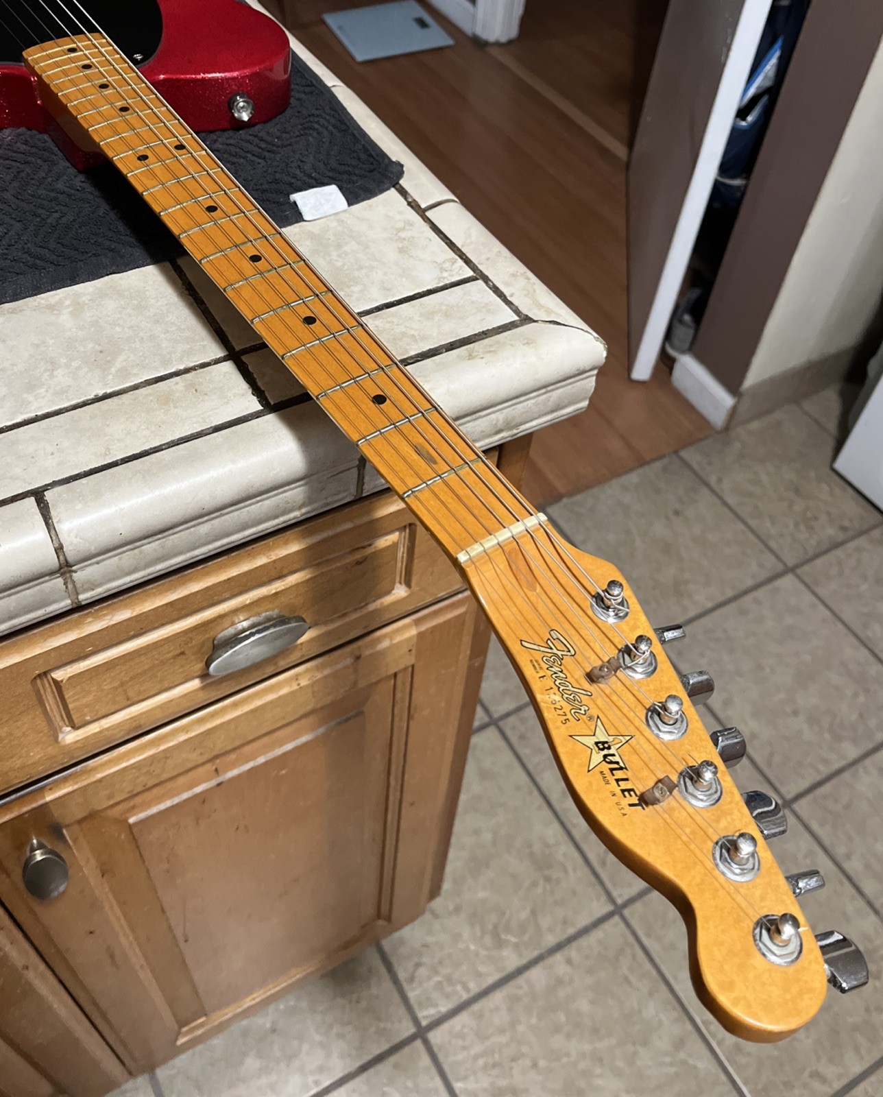 Fender 1983 USA Maple Bullet 1 Neck Loaded With Tuners Super Thin