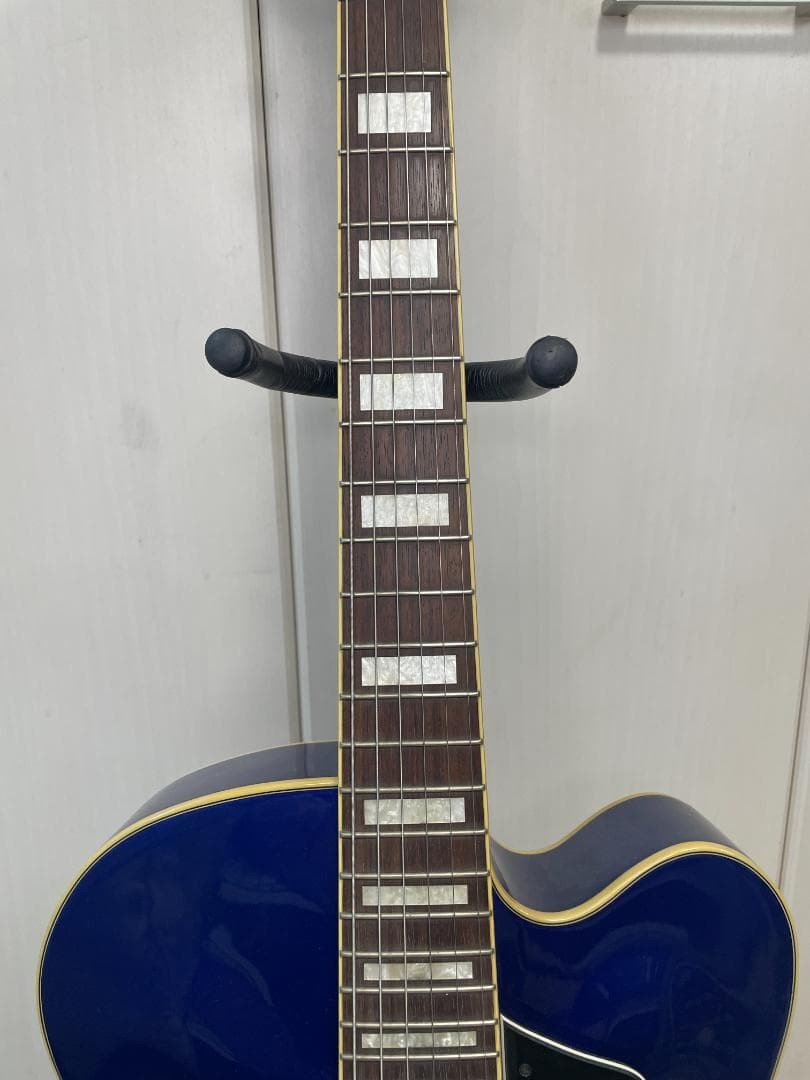 Ibanez AF75-JB-13-01 Blue Semi-Acoustic Electric Guitar Full Hollow Body