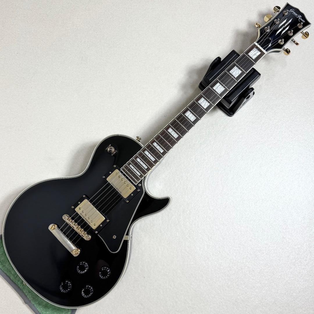 GrassRoots by ESP G-LP-60C Les Paul Custom Type Black Electric Guitar