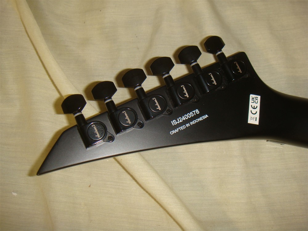 JACKSON SOLOIST SLX DX X-SERIES SOLIDBODY ELECTRIC GUITAR – POLKA DOT -READ!