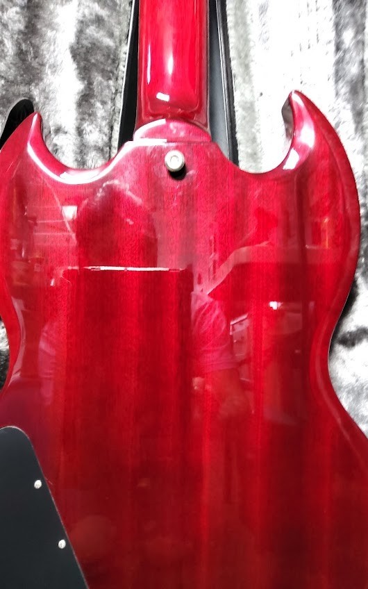 1402201218 Cherry Red Epiphone sg pro Humbucker pickups & Hard Case
