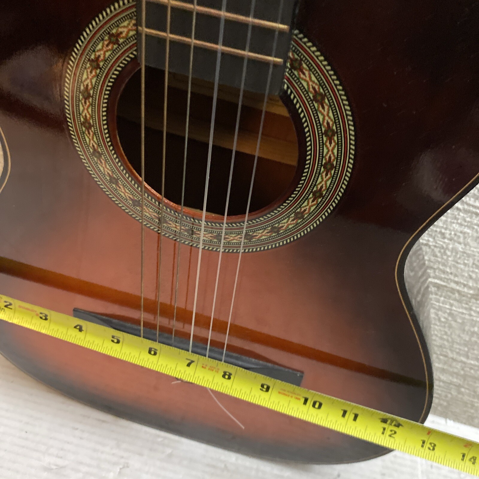 Franciscan CN-3 Classic Acoustic Guitar Korea 6 Strings WORKS Vintage Darkburst