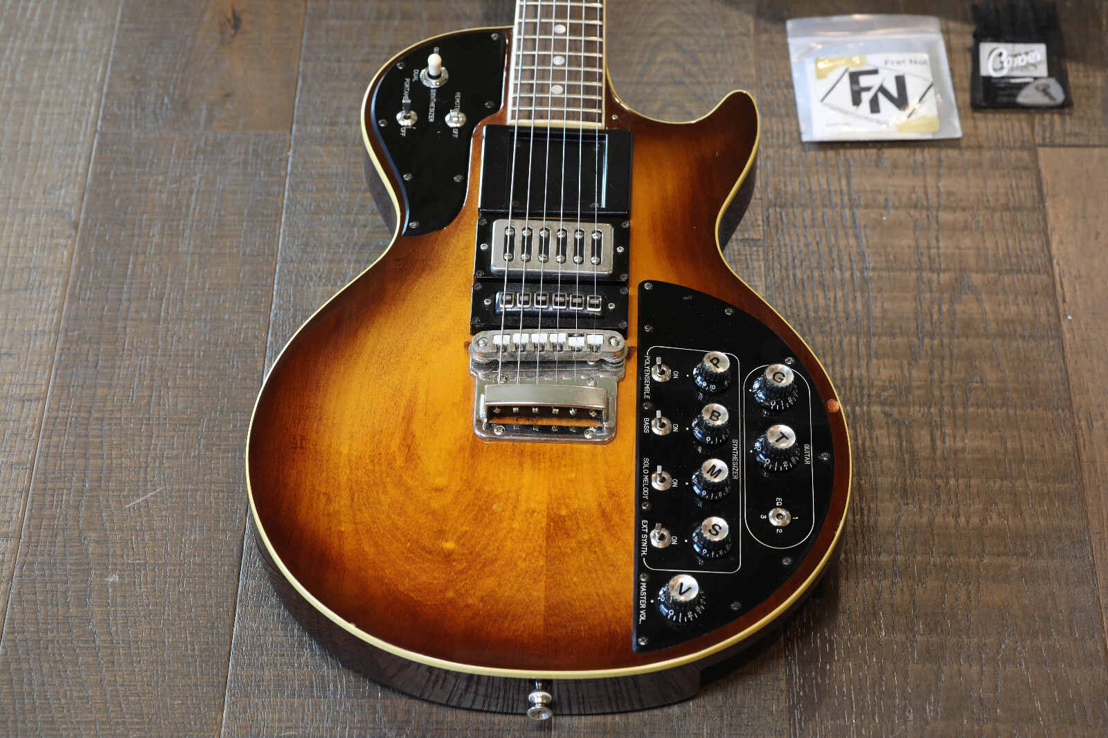 Vintage! 1977 Roland GS-500 Paraphonic Synth Electric Guitar Honey Burst + OHSC