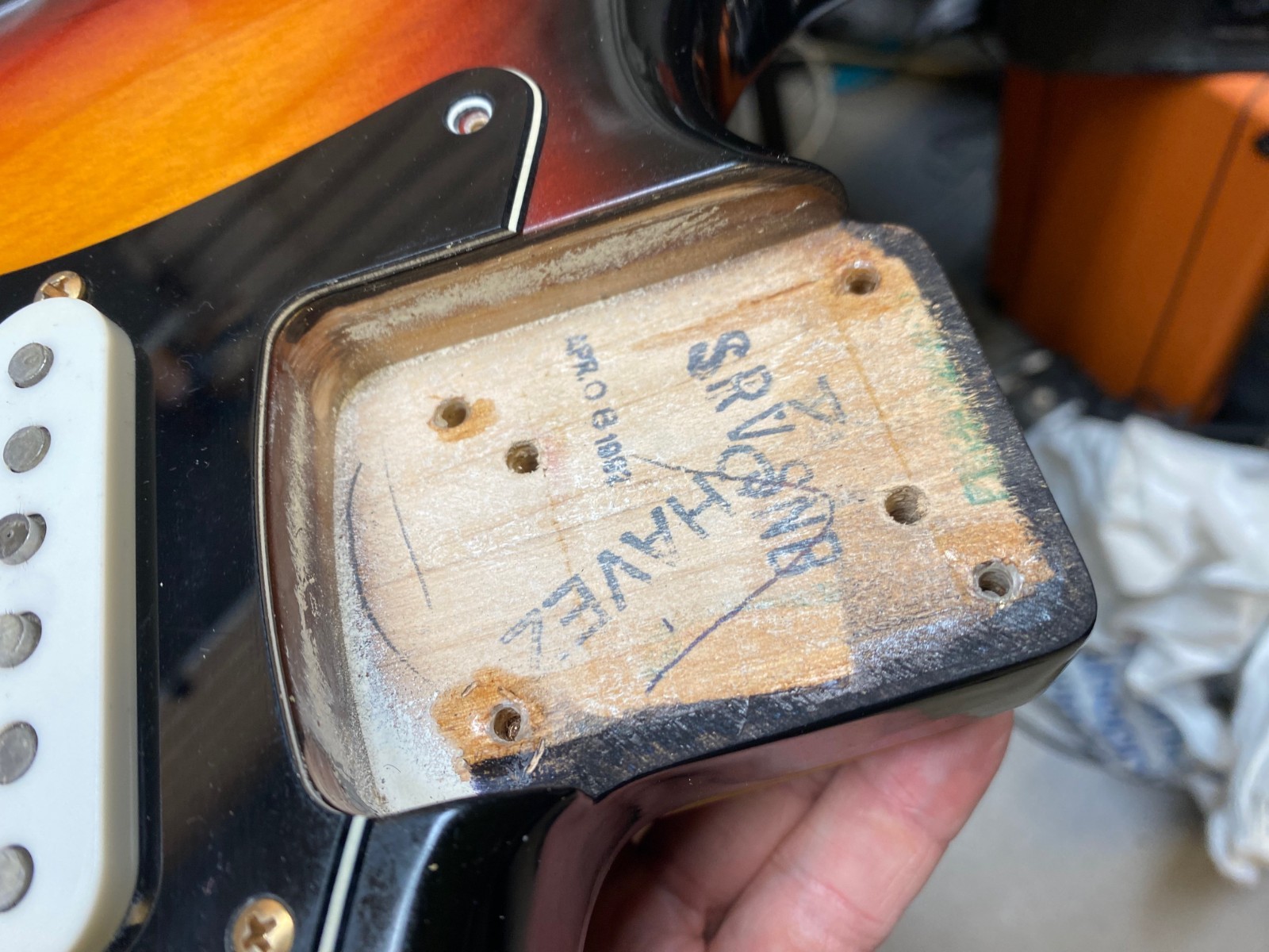 1992 Fender Stevie Ray Vaughan Stratocaster SRV 1st Year Brazilian w/ VIDEO