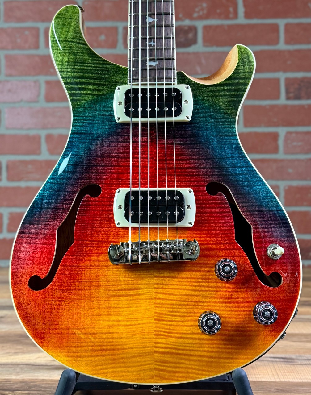 PRS Ed Sheeran Hollowbody I Piezo Baritone Electric Guitar – Kaleidoscope