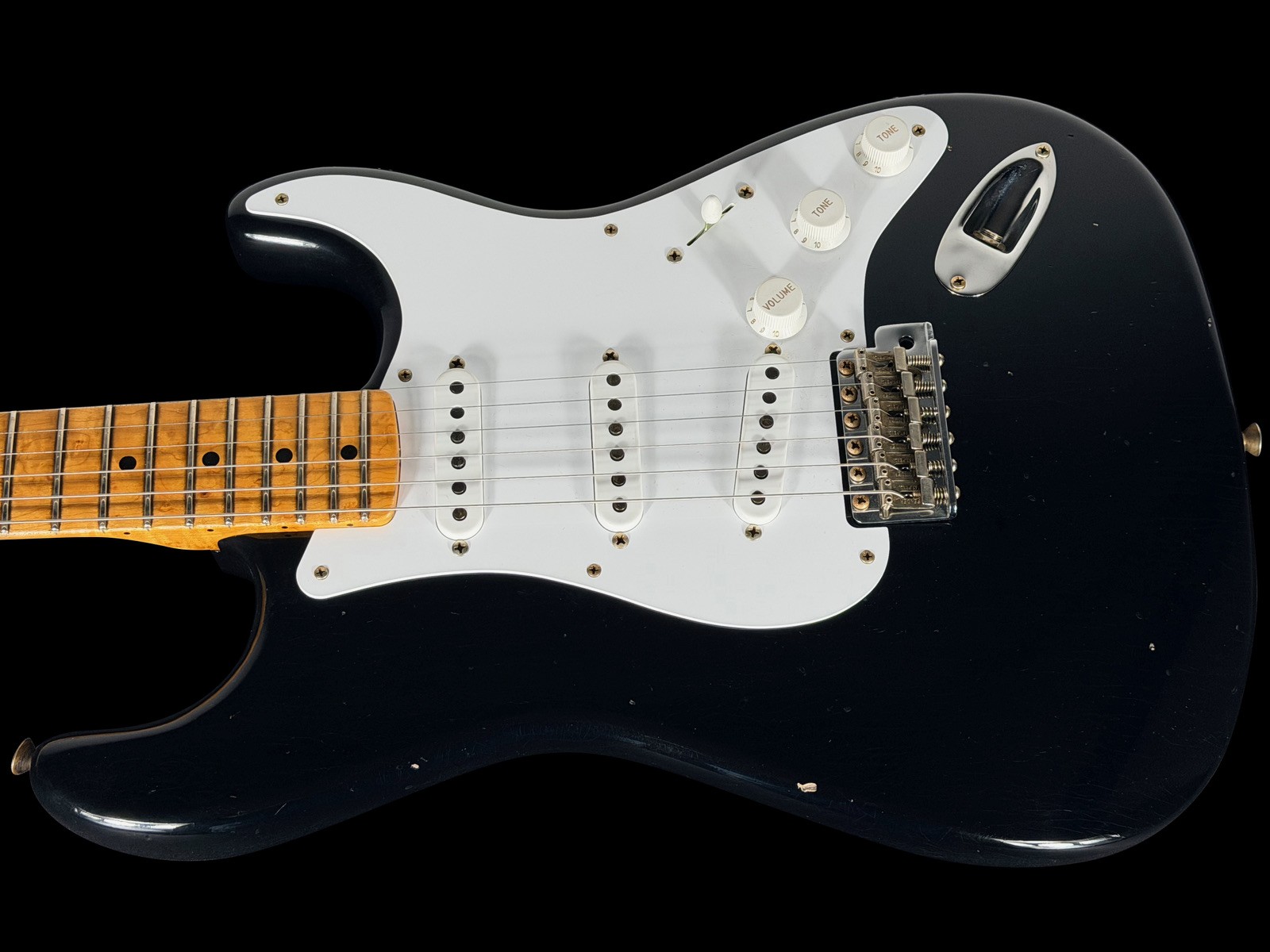 2025 FENDER STRATOCASTER 54 CUSTOM SHOP JOURNEYMAN 70TH ANNIV ~ BLACK