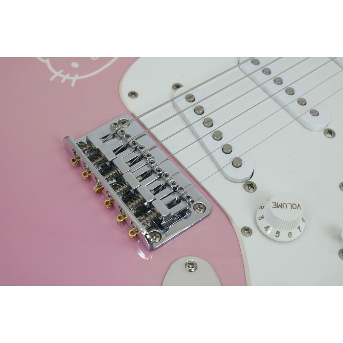 SQUIER HELLO KITTY MINI STRATElectric Guitar