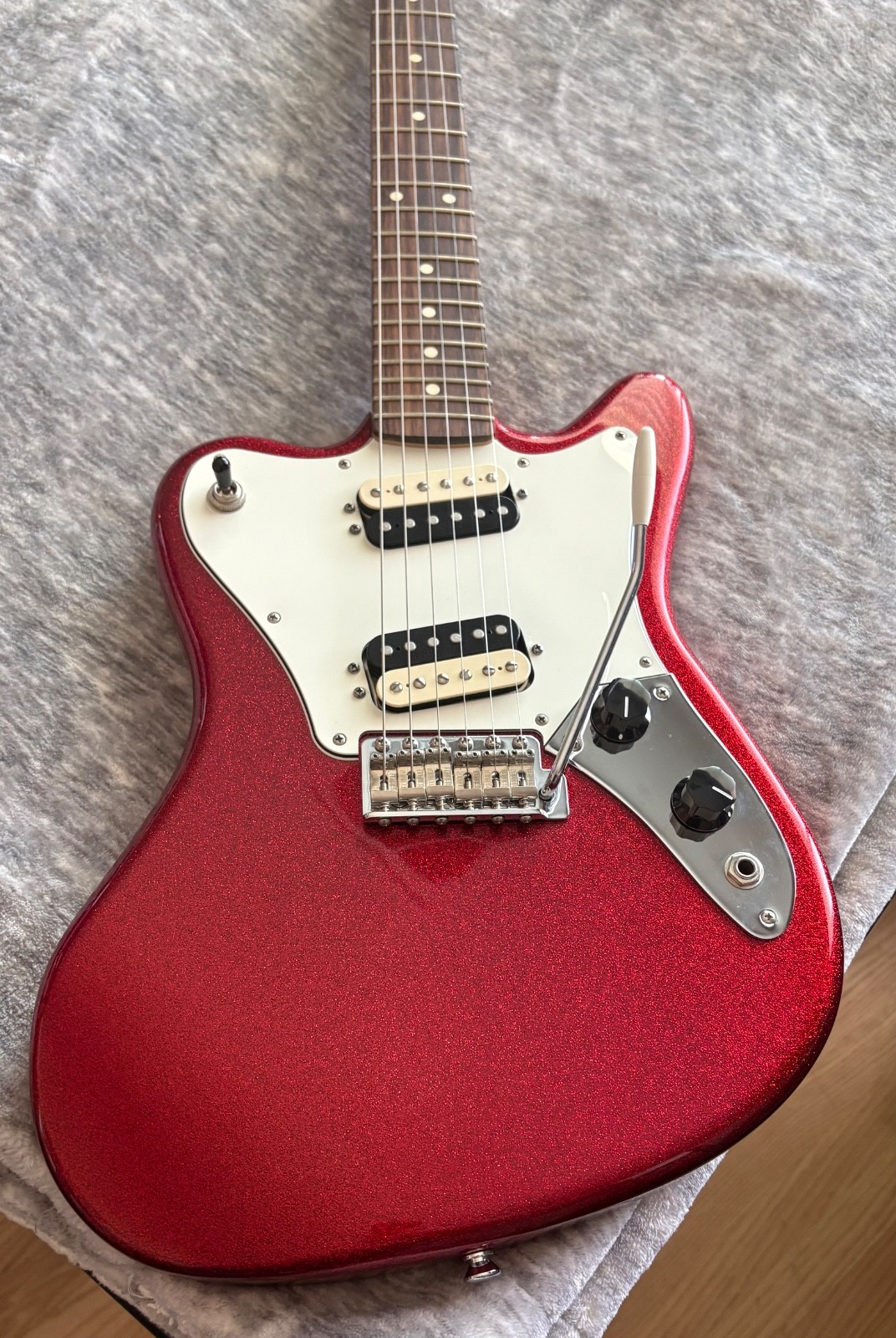 Fender Pawn Shop Super-Sonic Apple Red Flake 2013-2014 Mexico