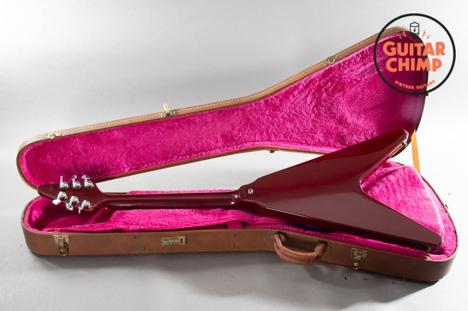 1991 Gibson Flying V ’67 Reissue Cherry – Player Grade Vintage Vibe w/ Original