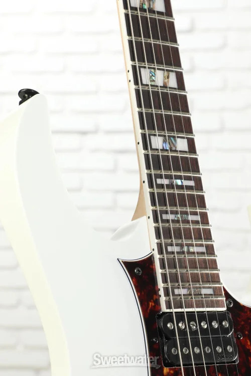 Ibanez Prestige RG653DX Electric Guitar – White Flat