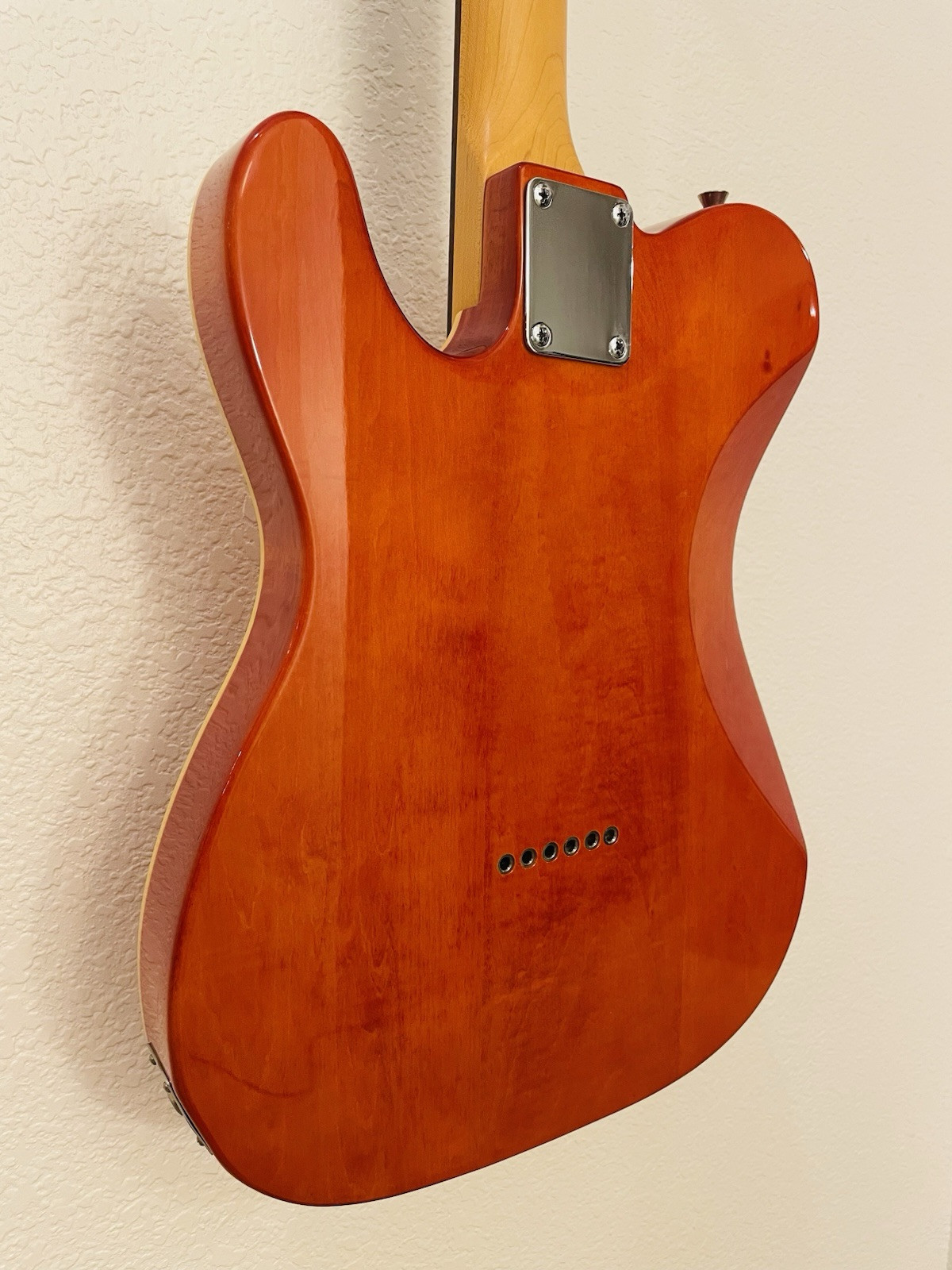 2005 Austin AU-962 Tele Style Guitar Quilt Maple Top Alder Body Sunburst