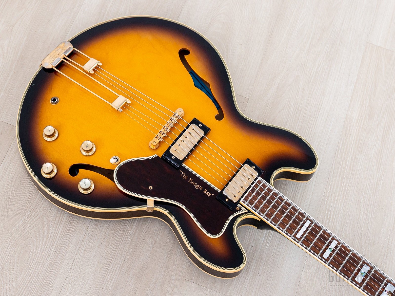 2000 Epiphone USA John Lee Hooker Signature 1964 Sheraton Sunburst w/ Case