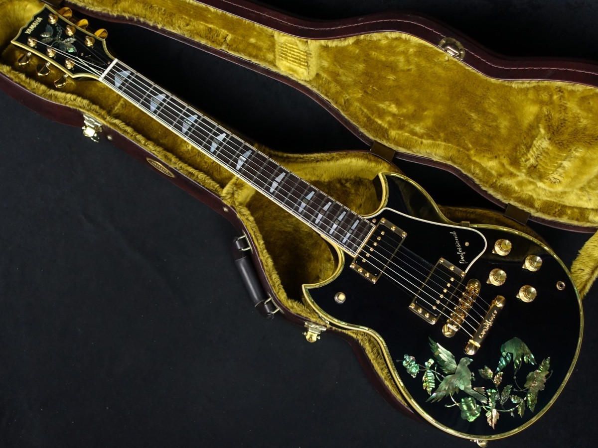 YAMAHA SG-25S 25th Anniversary Model Royal Black 1991 w/hard case USED