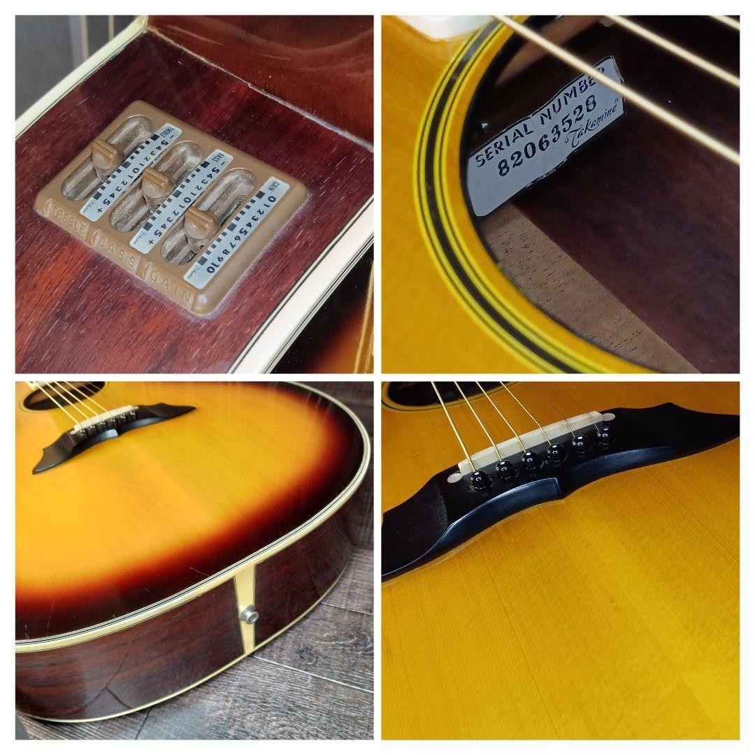 80’s Original Electric Acoustic Takamine PT-007S Vintage Guitar Takamine