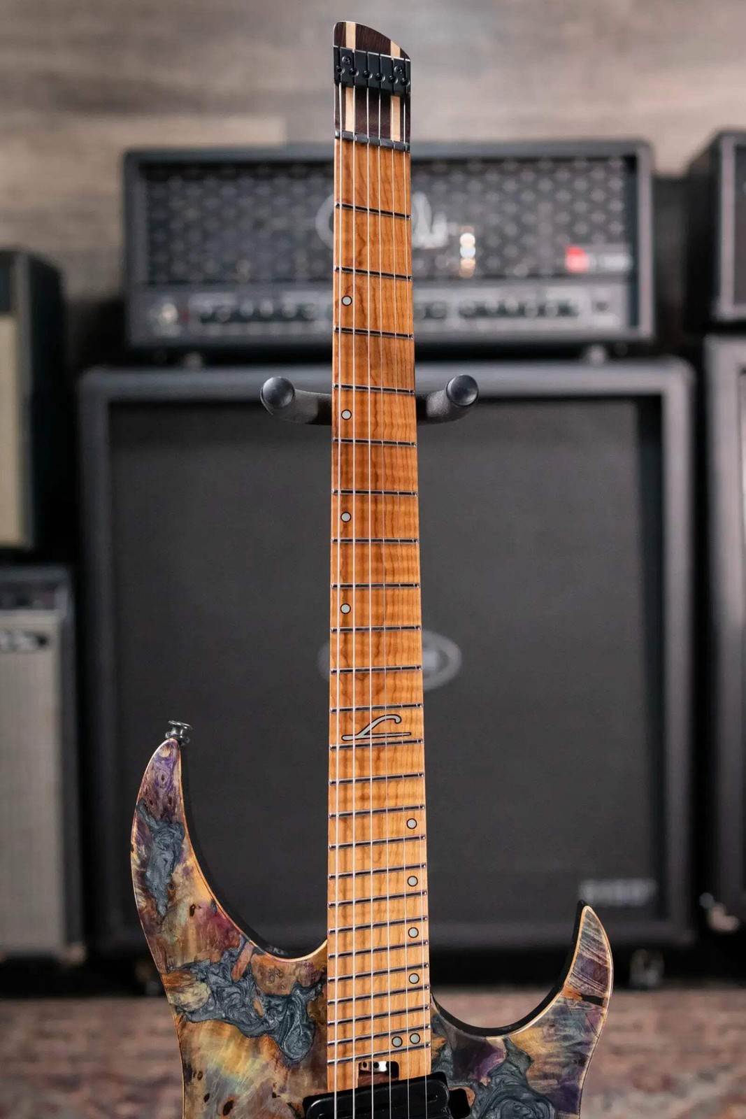 Legator GX6F-CL Ghost Headless Electric Guitar – Coral with Gig Bag