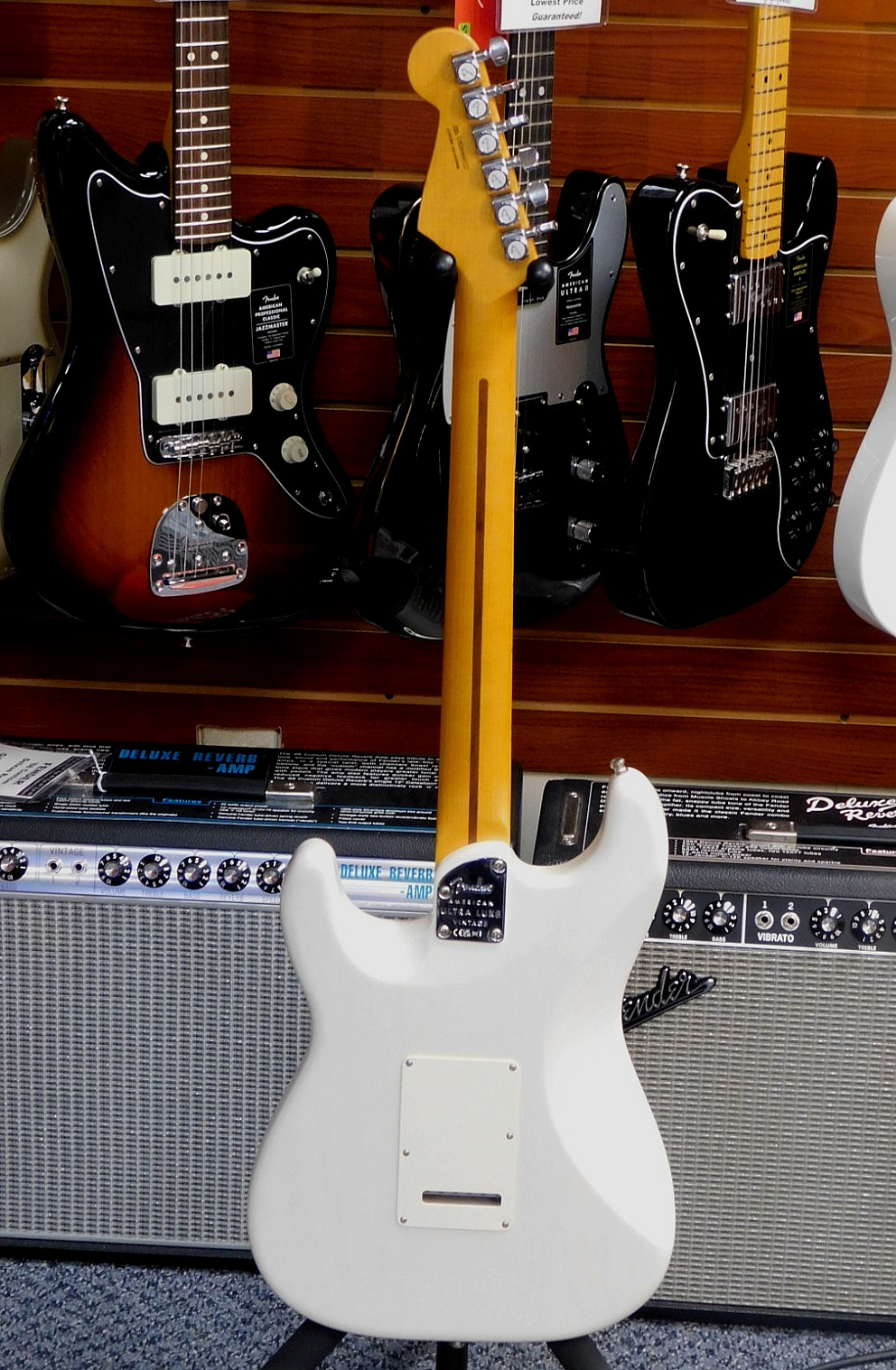 2026 Fender American Ultra Luxe Vintage ’50s Stratocaster Electric Guitar w/Case