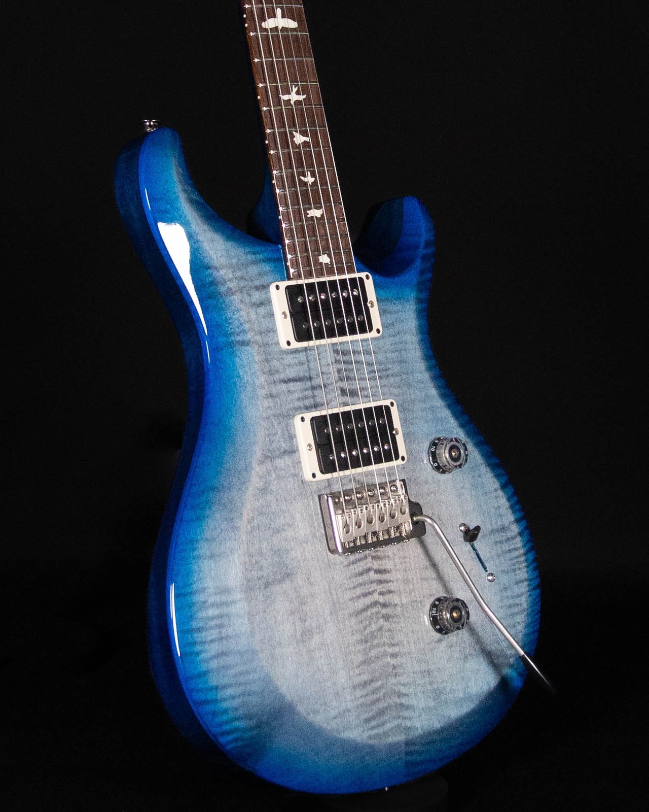 PRS S2 Custom 24, Faded Gray Black Blue Burst