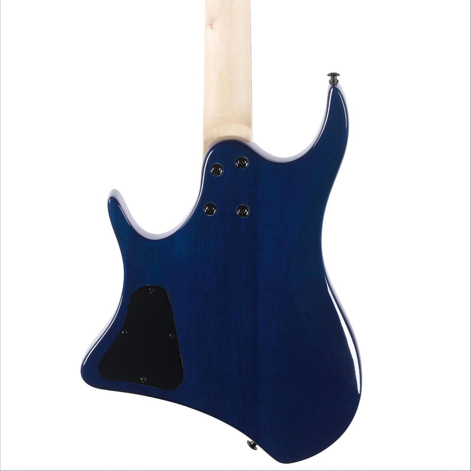 6-String Grote Headless Electric Guitar, Solid Body (Blue)