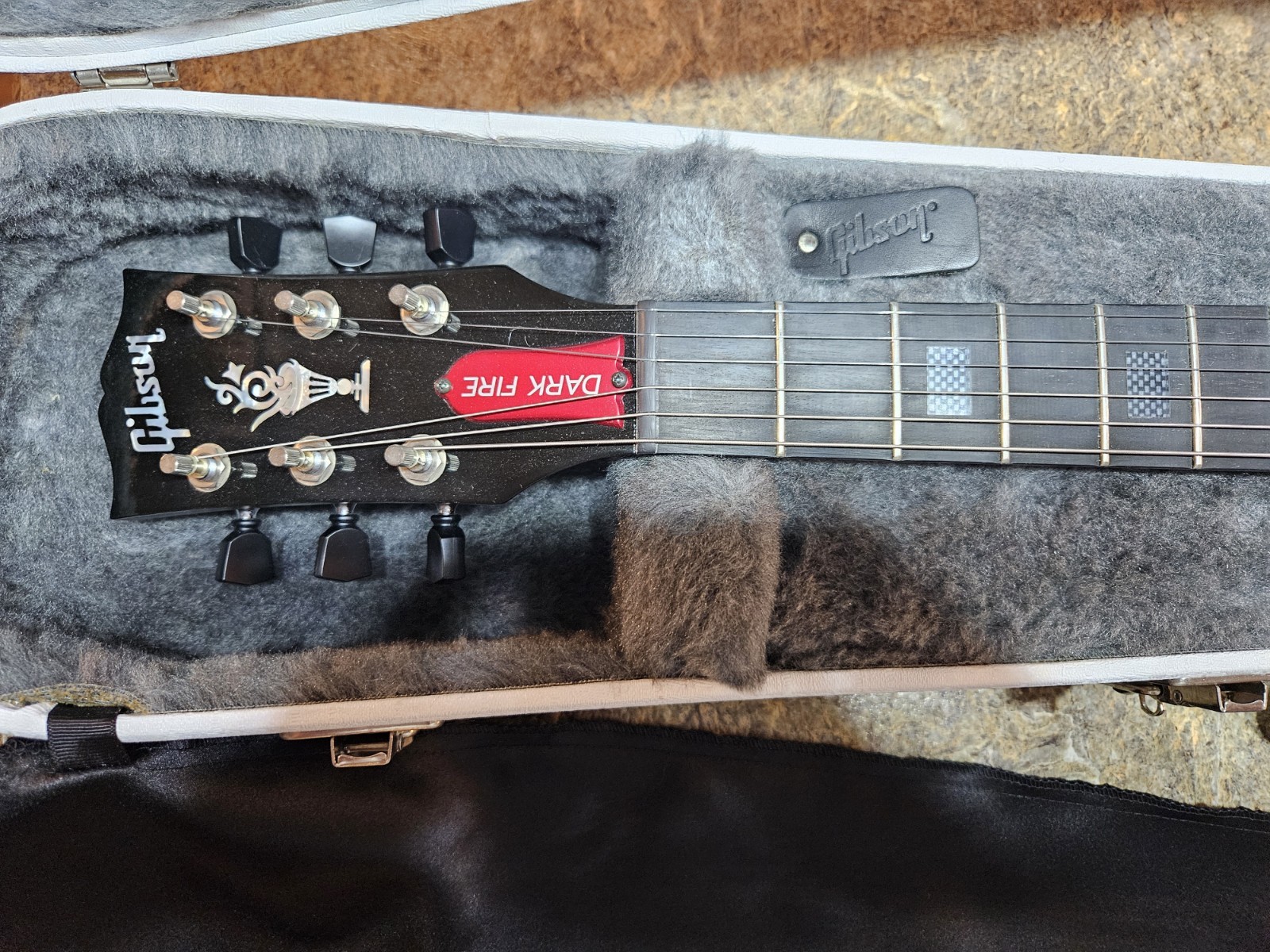 2008 Gibson Les Paul Dark Fire Electric Guitar