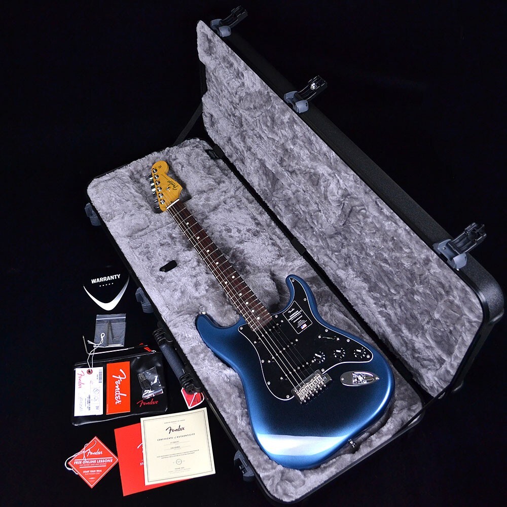 Fender American Professional II Stratocaster Rosewood FB Dark Night from JAPAN