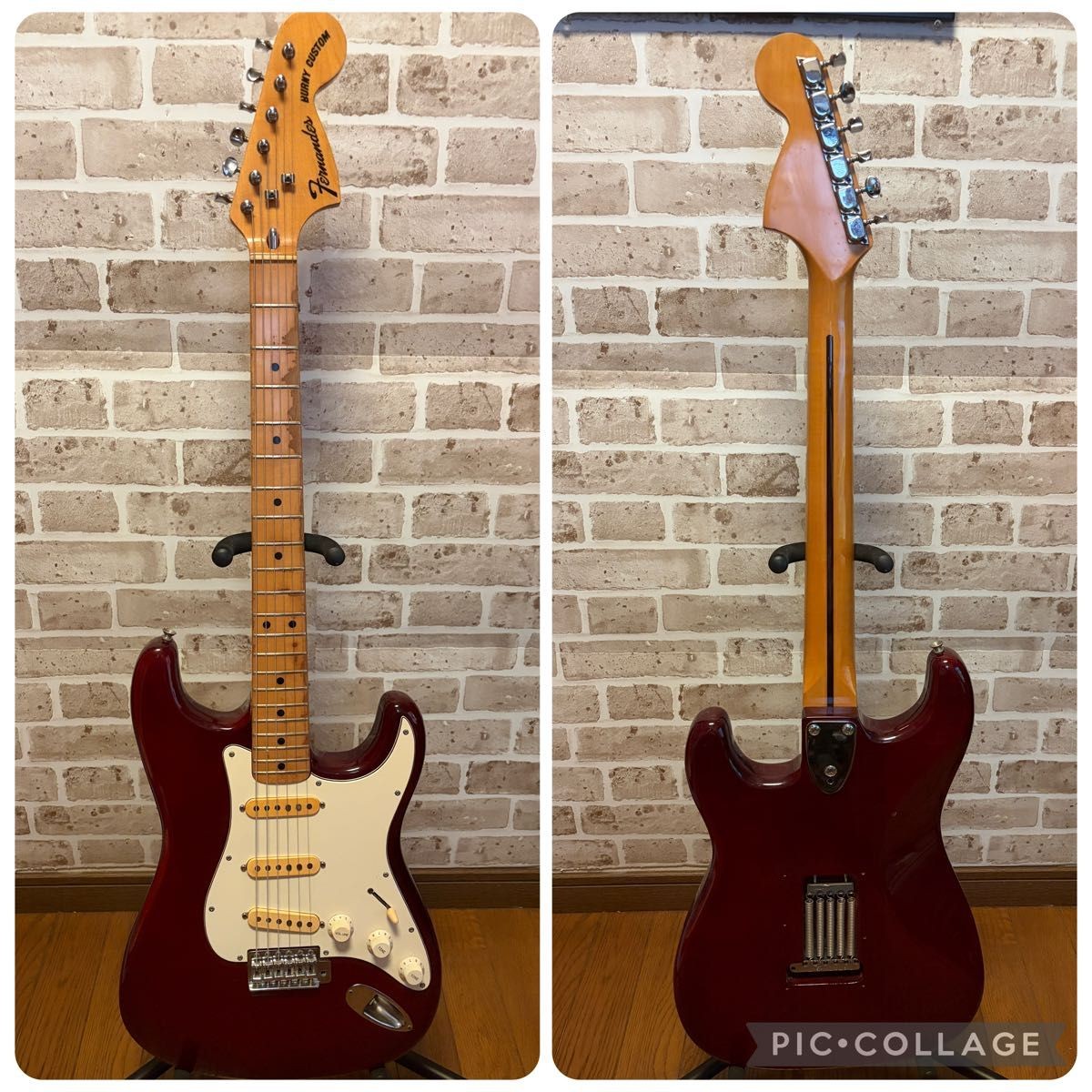 Fernandes Burny Custom FST-75 Stratocaster with Hard Case