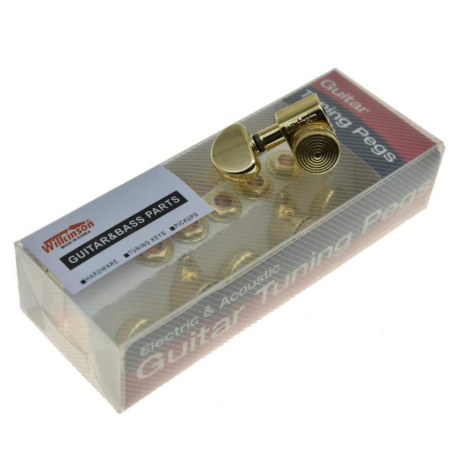 Wilkinson Locking Tuners 3×3 ROTO Style Full Size Locking Guitar Tuners Tunin…