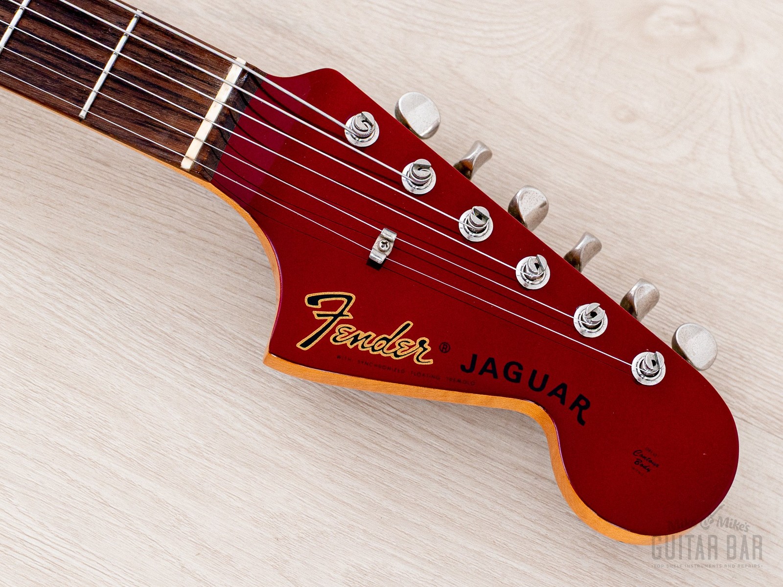 2011 Fender Jaguar ’62 Vintage Reissue JG66/MH Candy Apple Red, Japan MIJ