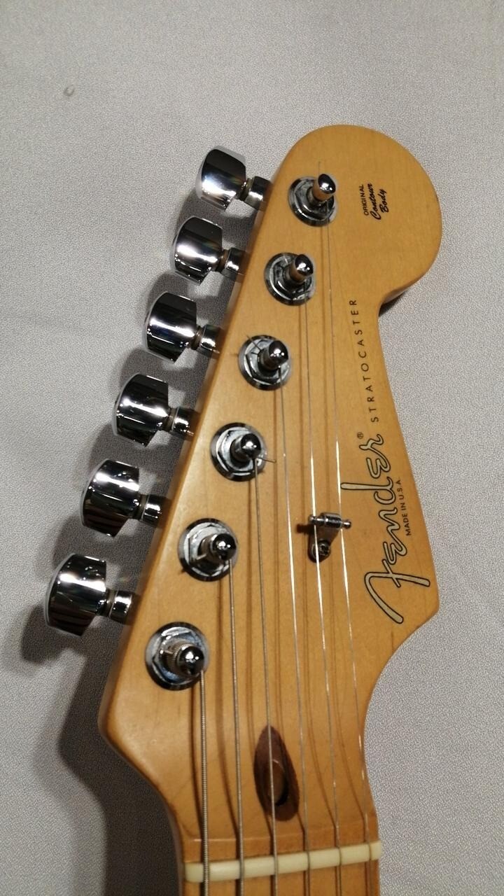 Fender USA American Standard Stratocaster Aqua Marine Metallic 2000 E.Guitar