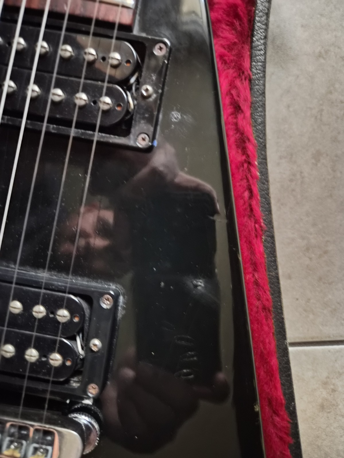 1983 Vintage Gibson Flying V Guitar Black
