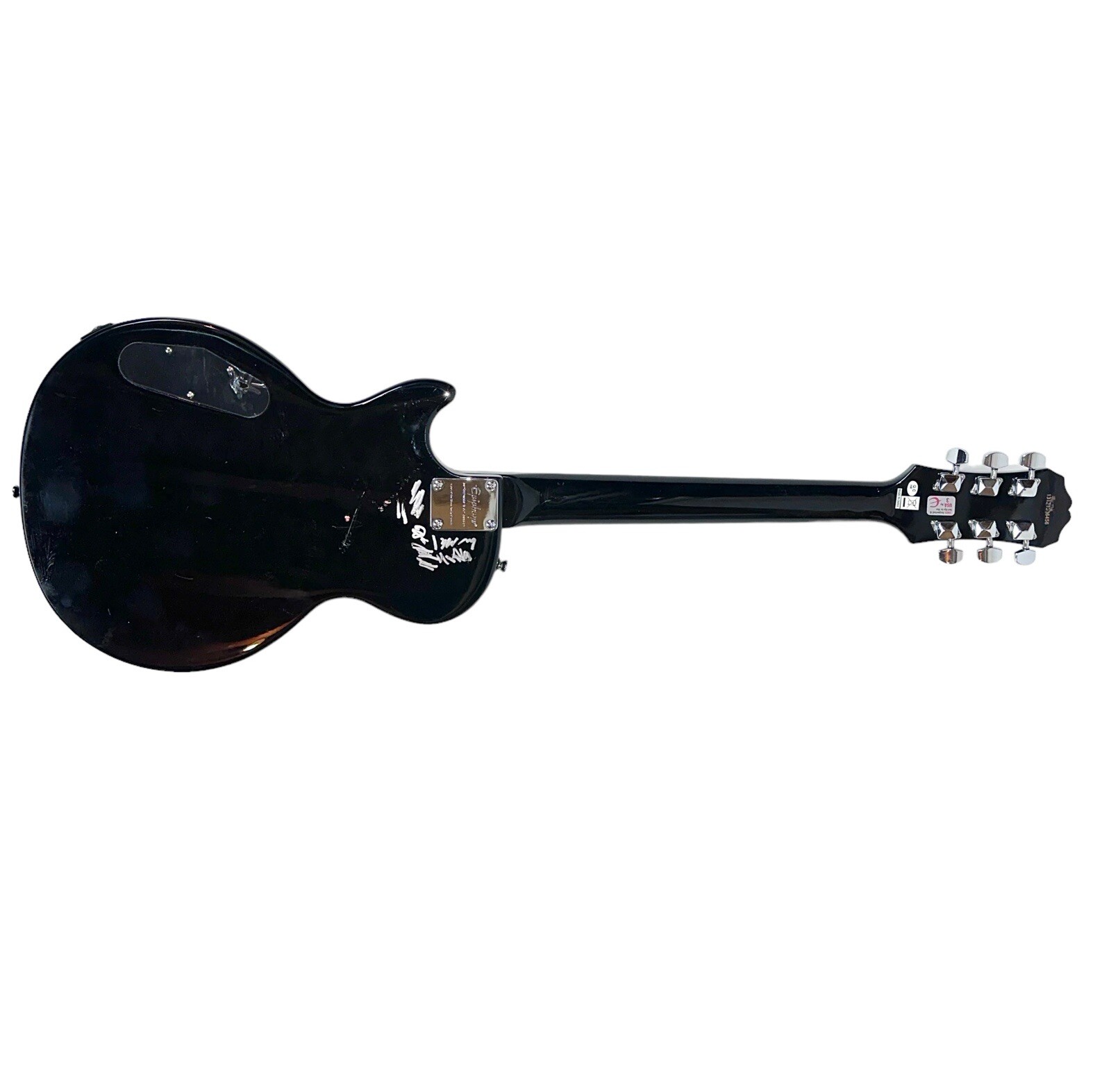Autographed Quiet Riot Band Signed Les Paul Guitar 4 Signatures + Beckett COA