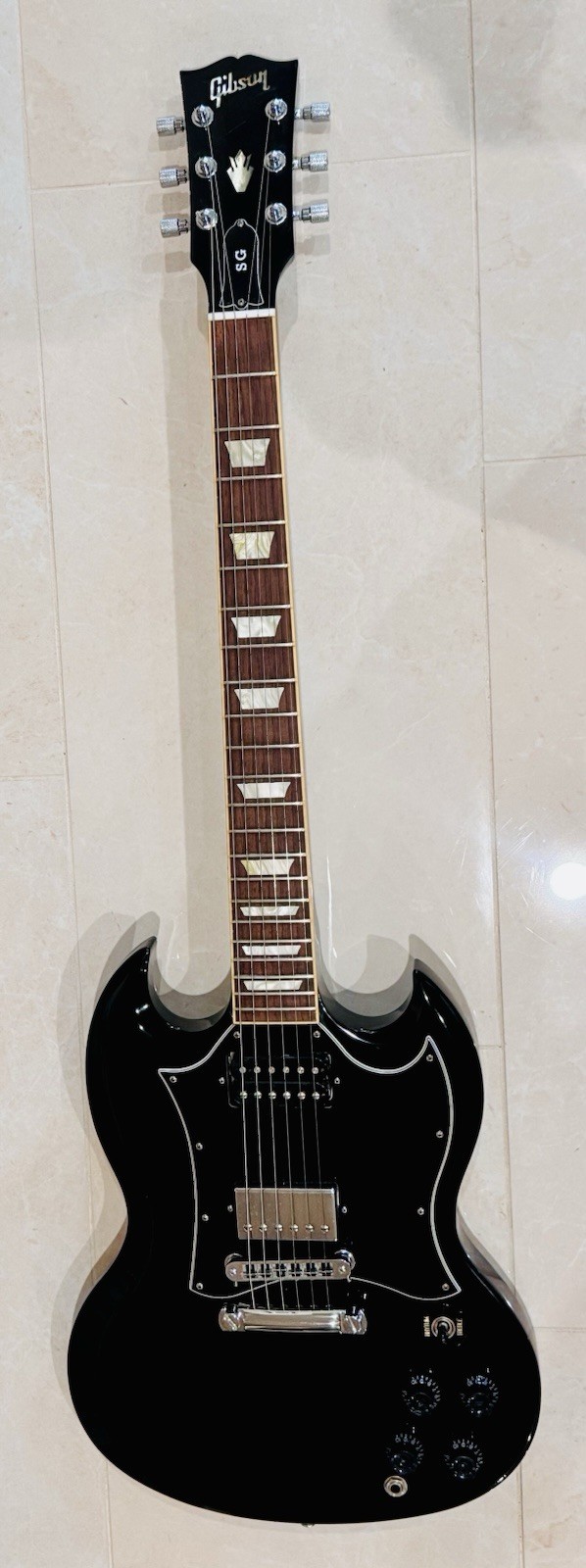 Gibson SG Custom Gloss Black 2007 w/OHSC