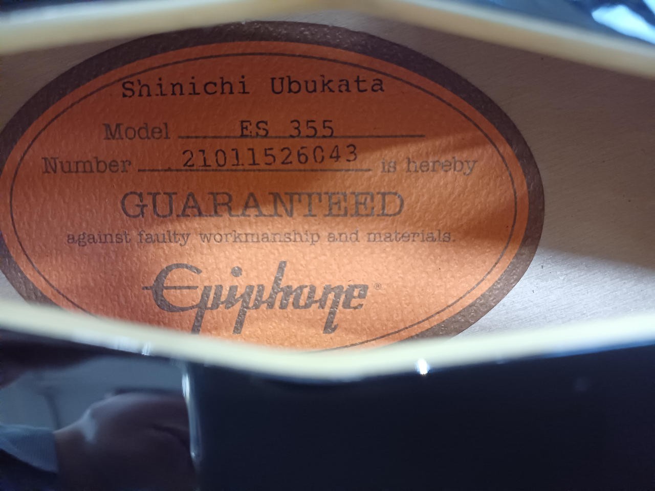 EPIPHONE ES355 Electric Guitar