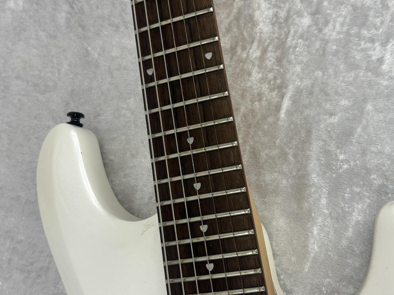 Sterling by Music Man JP70 John Petrucci guitar in pearl finish w/ bag