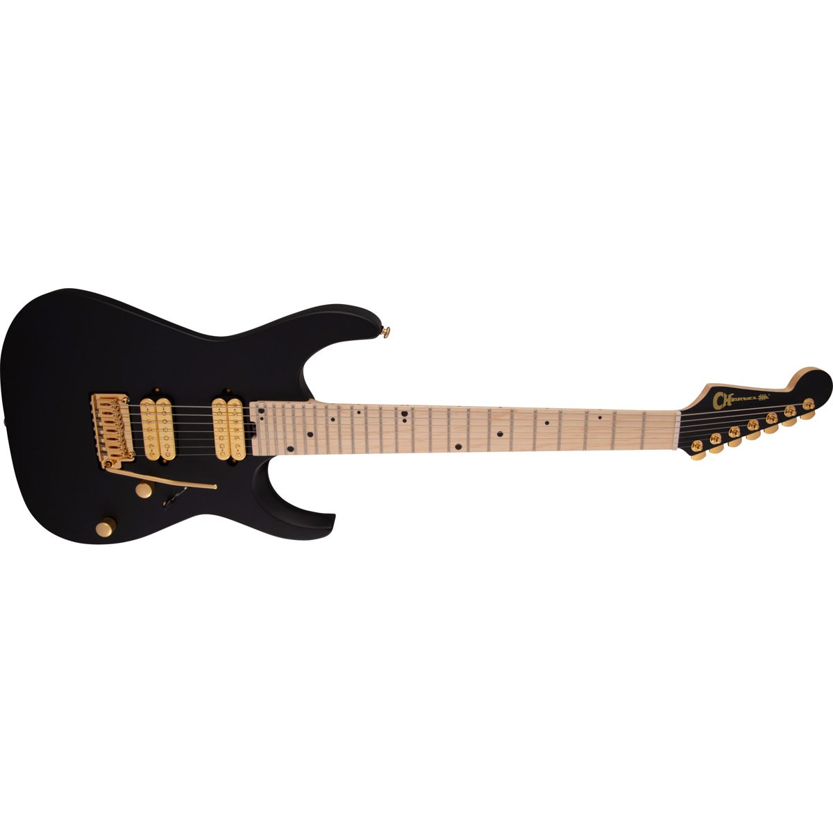 Charvel Angel Vivaldi Signature DK24-7 Nova 7-String Guitar, Satin Black
