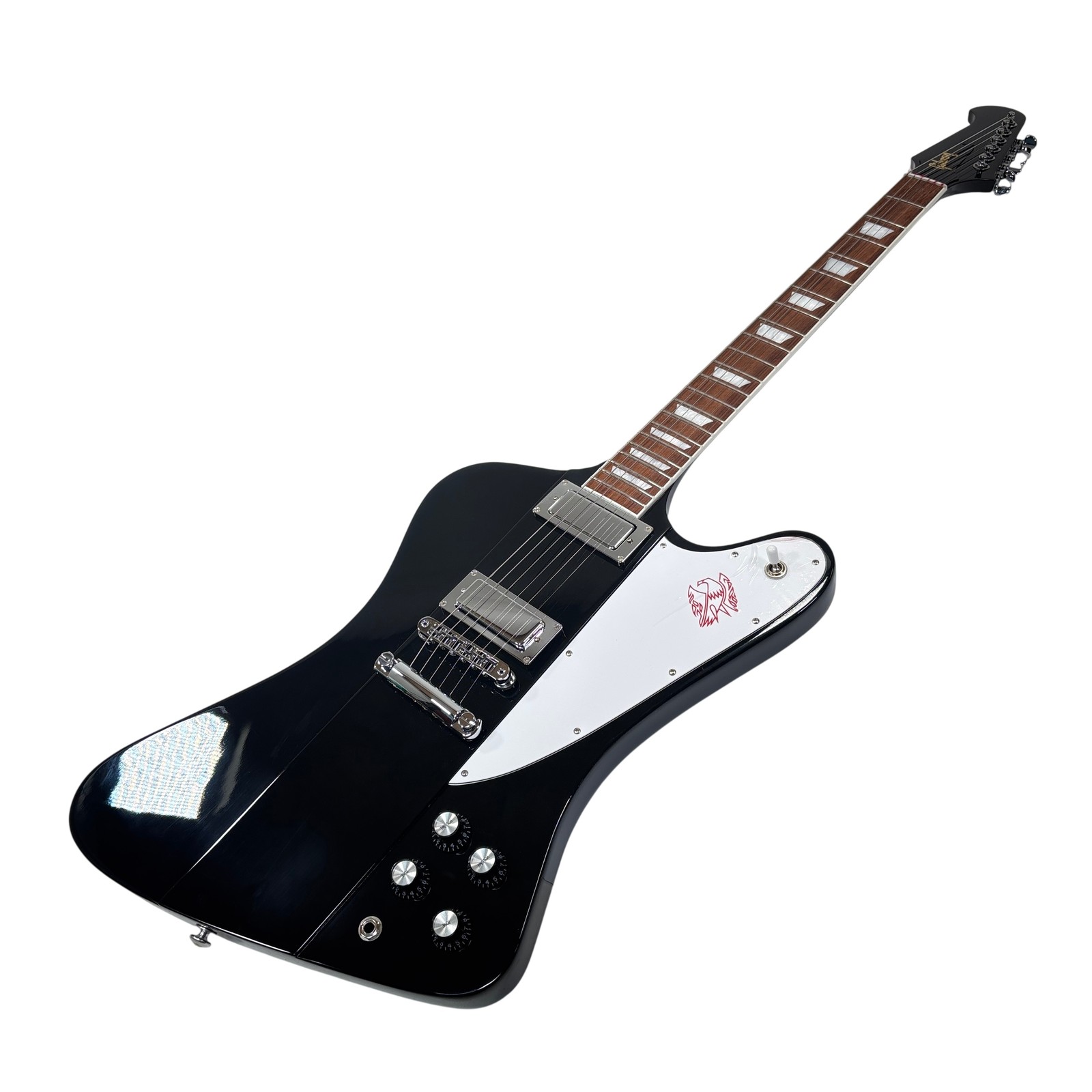 Gibson Firebird Platypus Ebony Right-Handed 6-String Electric Guitar – Black