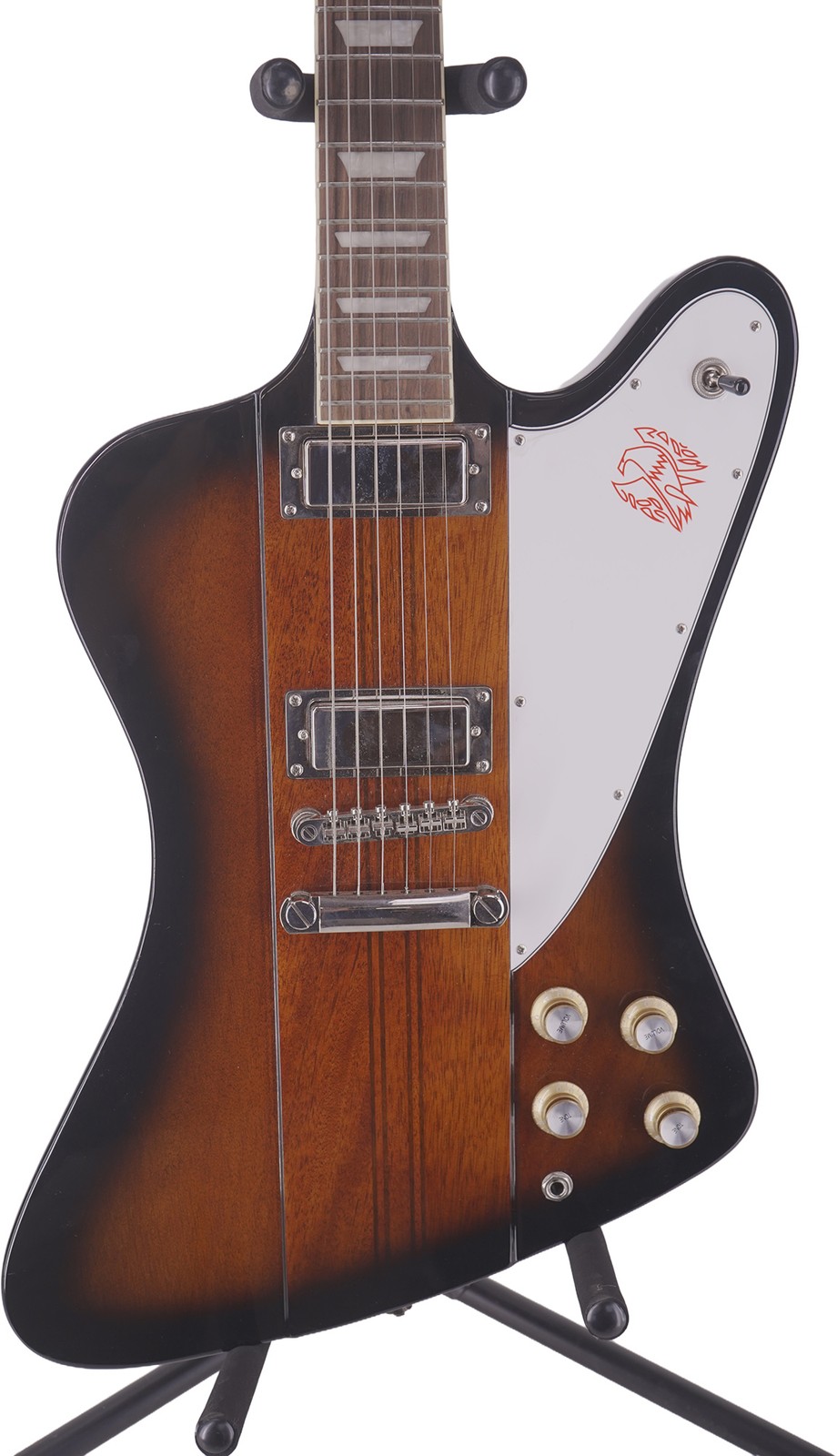 Epiphone Firebird Electric Guitar – Vintage Sunburst – CRACKED NECK