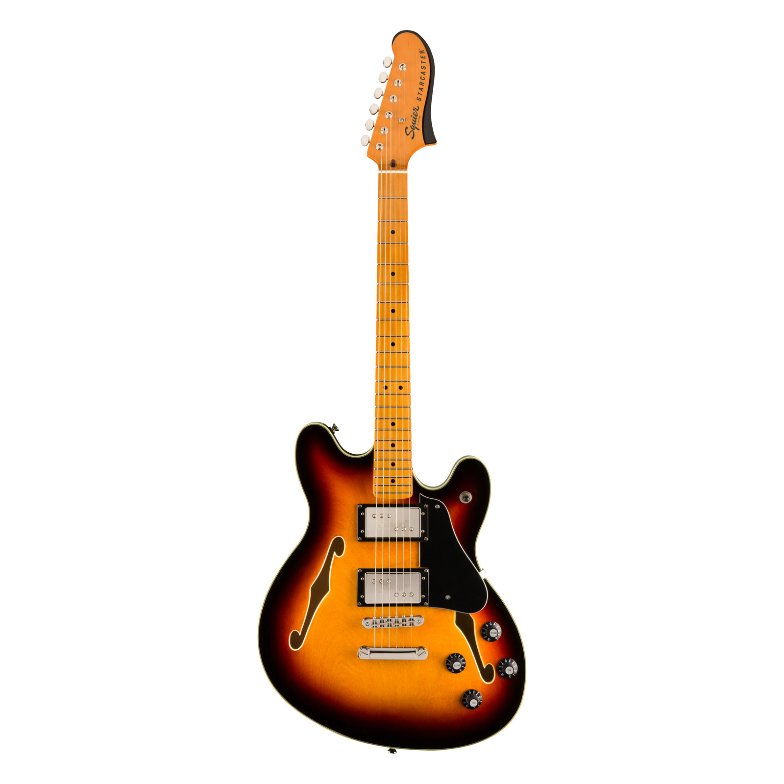 Used Squier Classic Vibe Starcaster – 3-Color Sunburst w/ Maple FB
