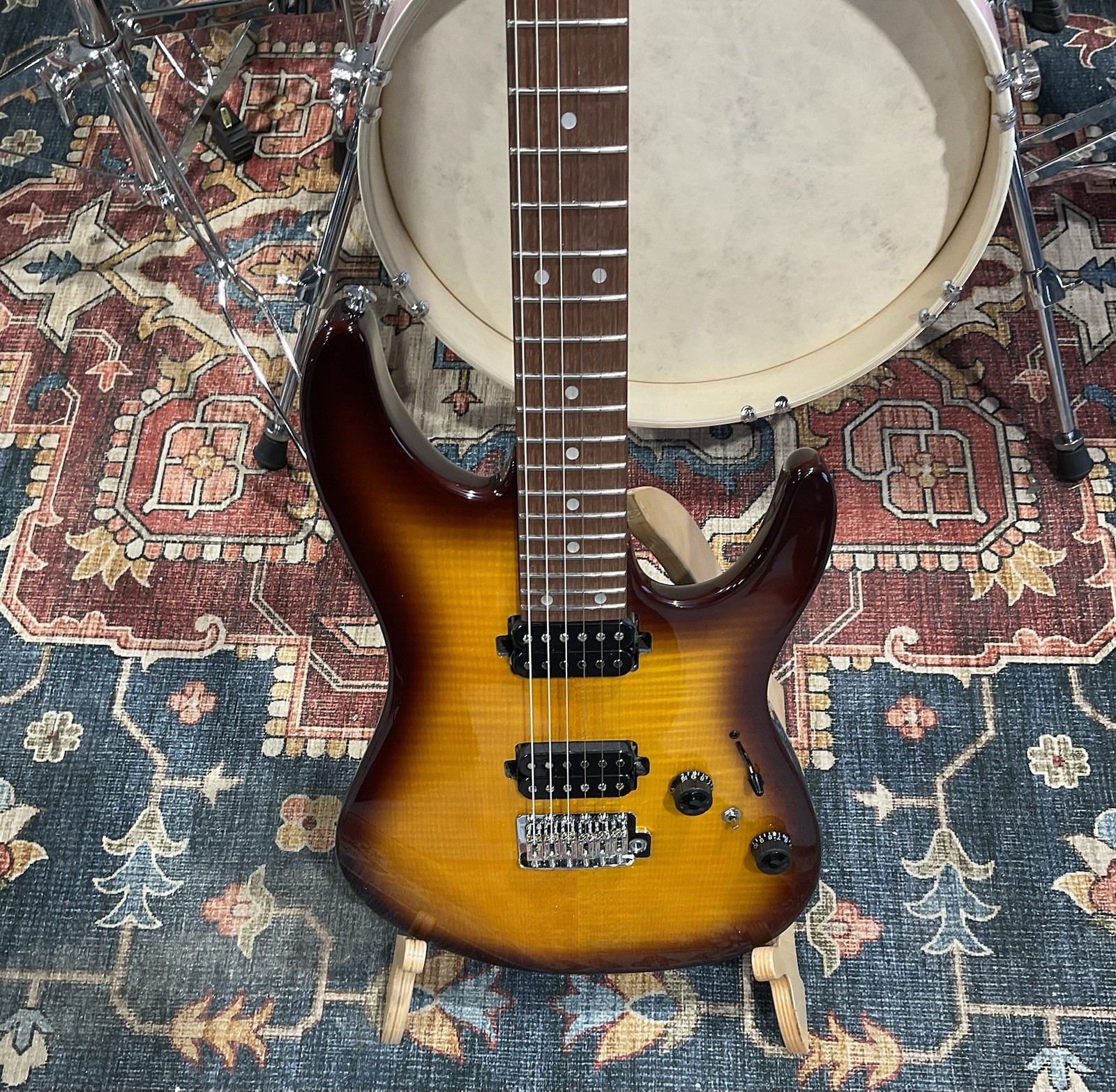 Ibanez Standard AZ24S1F Electric Guitar – Violin Sunburst