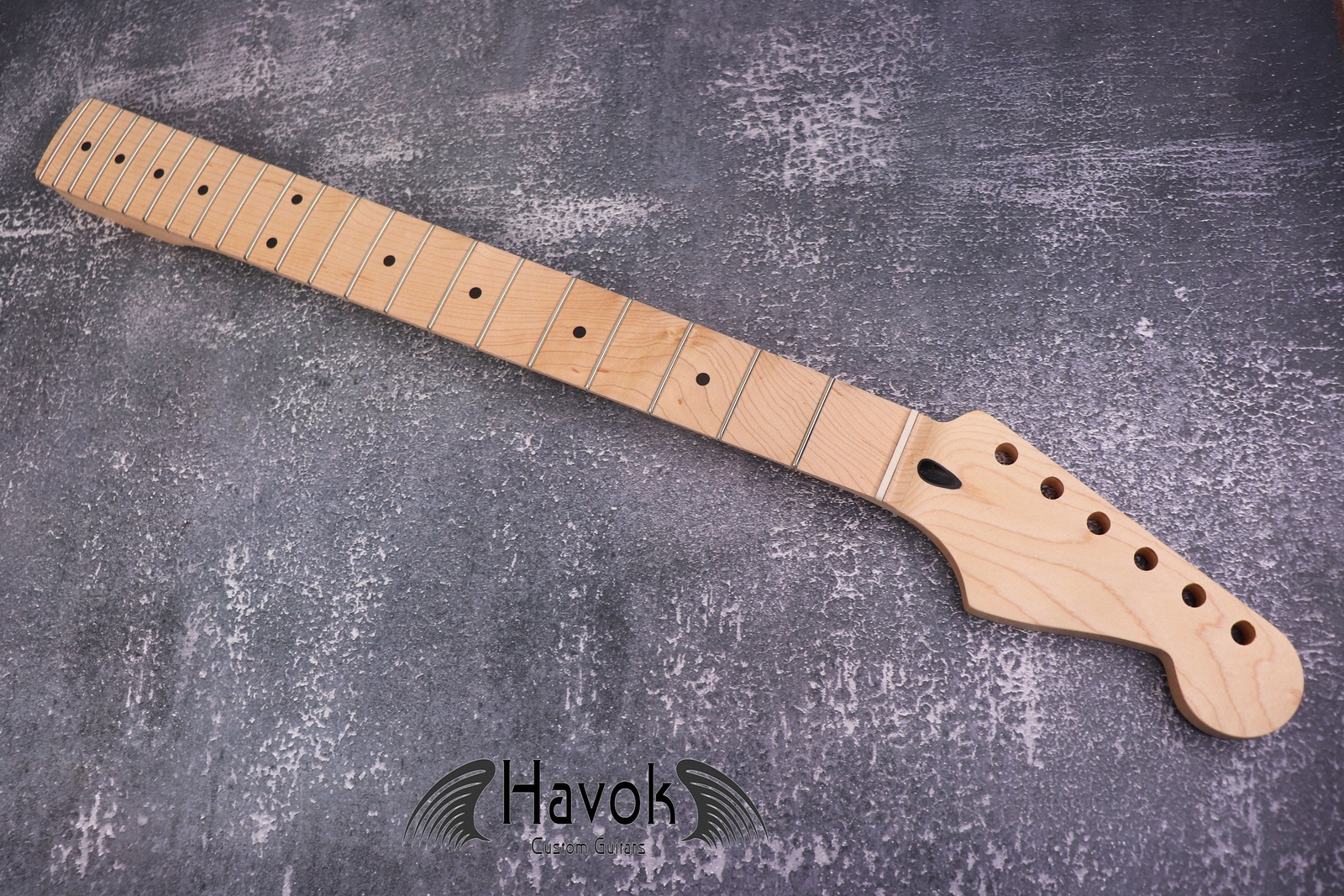ST Maple Satin Neck Nickel Frets, S Style 22 Medium Jumbo Jescar Frets,