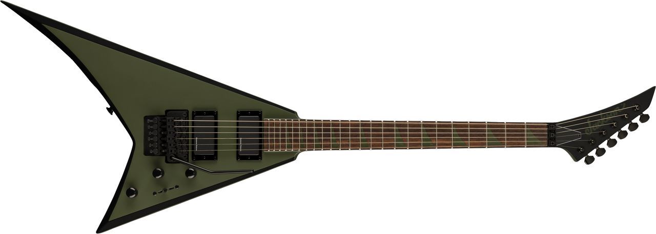 PRE-ORDER! Jackson X Series Rhoads RRX24 electric guitar Matte Army Drab w/ Blac