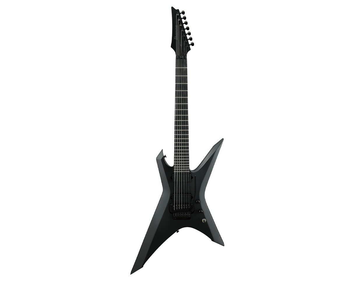 Ibanez XPTB720BKF Xiphos Iron Label Electric Guitar – Black Flat