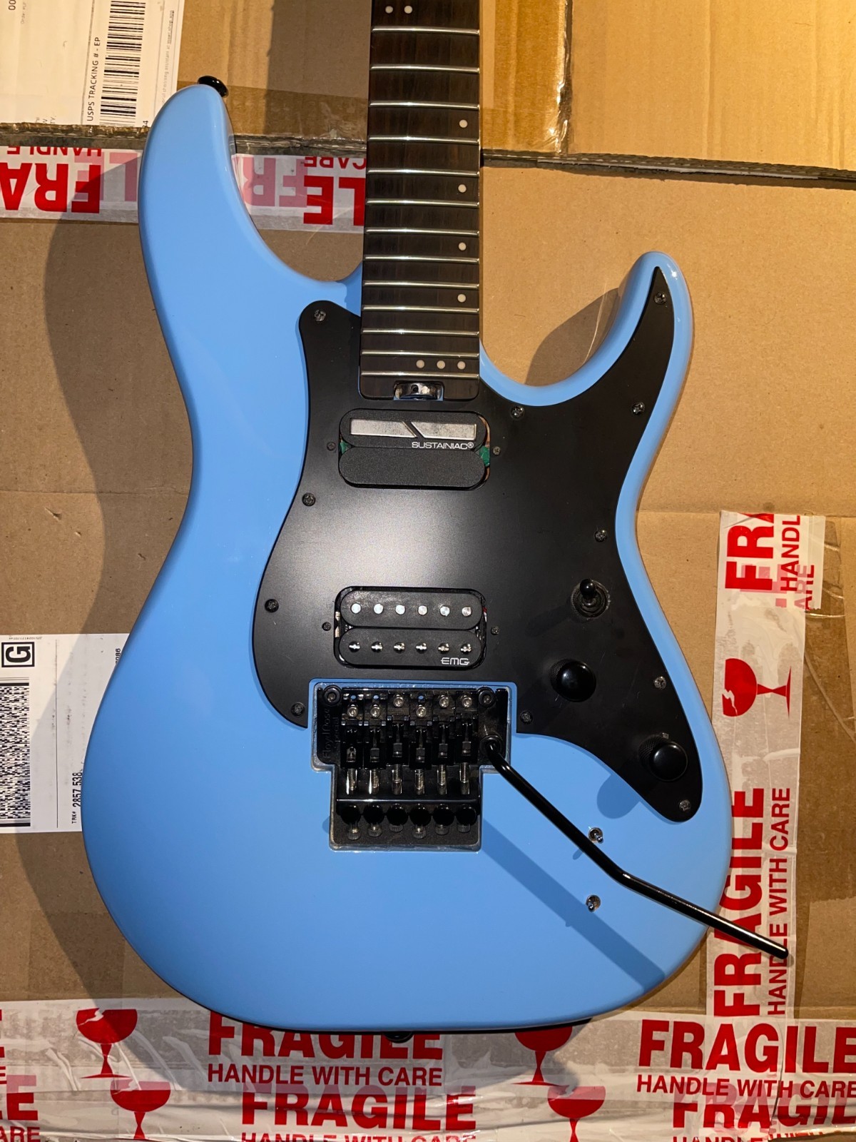 Schecter Sun Valley Super Shredder FR-S – Riviera Blue (Read Description)