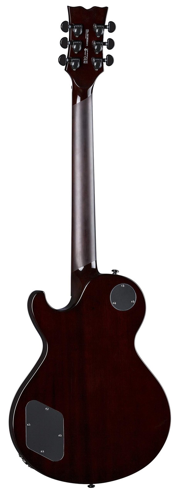 Dean Thoroughbred Select Quilt Top Electric Guitar, Trans Cherry Sunburst