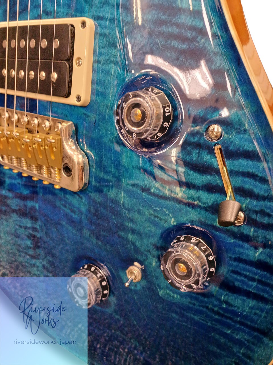 Paul Reed Smith Custom 24 Piezo Electric Guitar Used JP