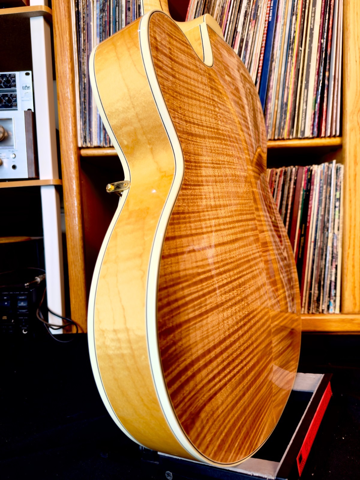 1997 Gibson Custom Shop LeGrand • Carved & Flamed Maple Back, Sides, & neck