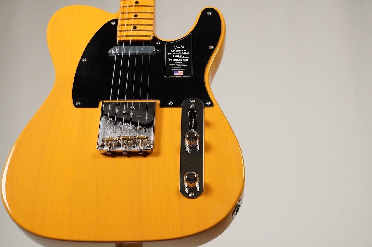 Fender American Professional Classic Telecaster -Butterscotch Blonde- 3.30kg
